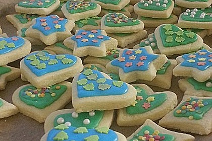Butterplätzchen - Weihnachtsplätzchen 24