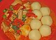 Puten - Gulasch mit Paprika und Rahm
