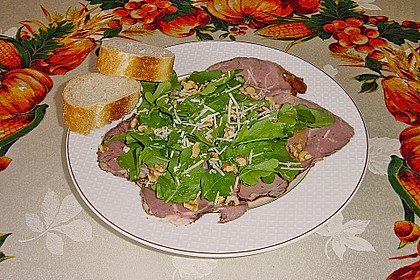 Carpaccio vom Rind 24