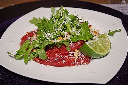 Carpaccio vom Rind 14