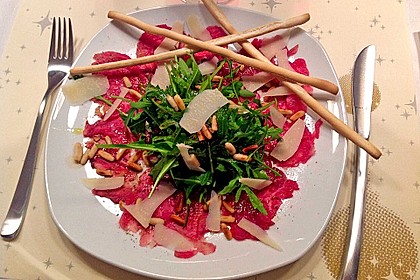 Carpaccio vom Rind 5
