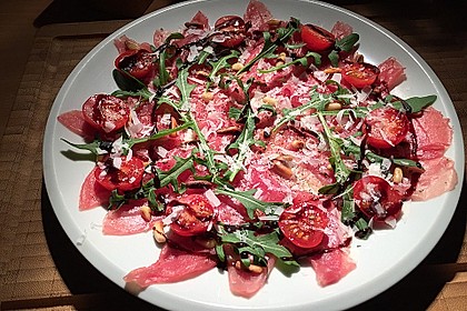 Carpaccio vom Rind