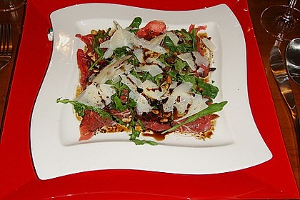 Carpaccio vom Rind 1