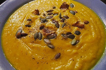 Kürbissuppe mit Ingwer und Kokos 37