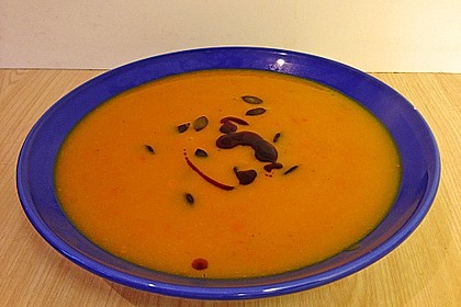 Kürbissuppe mit Ingwer und Kokos 33