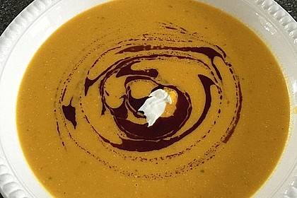 Kürbissuppe mit Ingwer und Kokos 16