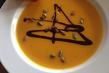 Kürbissuppe mit Ingwer und Kokos 5