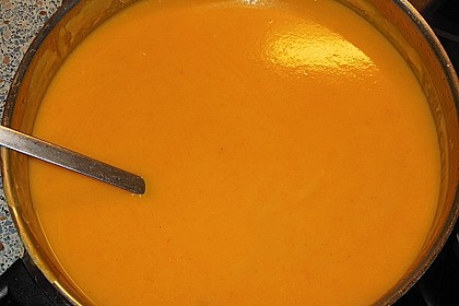 Kürbissuppe mit Ingwer und Kokos 31