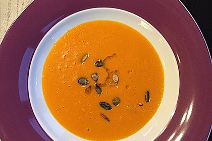 Kürbissuppe mit Ingwer und Kokos 19