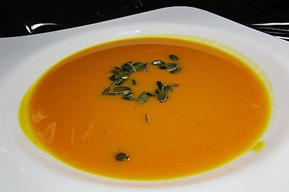 Kürbissuppe mit Ingwer und Kokos 3