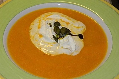 Kürbissuppe mit Ingwer und Kokos 32