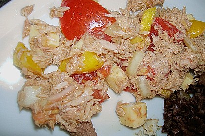 Thunfischsalat mit Tomaten 2
