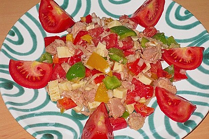 Thunfischsalat mit Tomaten 4