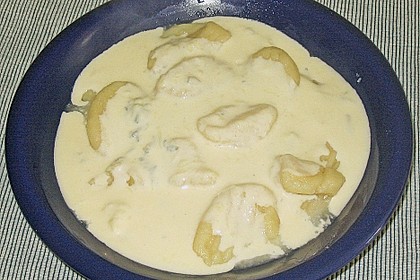 K&auml;seso&szlig;e mit Sahne