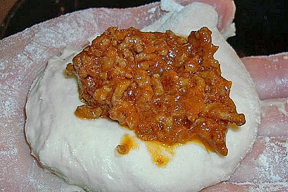 Weiche Brötchen gefüllt mit Hackfleisch 61