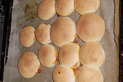 Weiche Brötchen gefüllt mit Hackfleisch 51