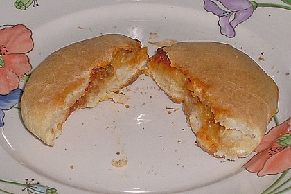 Weiche Brötchen gefüllt mit Hackfleisch 47