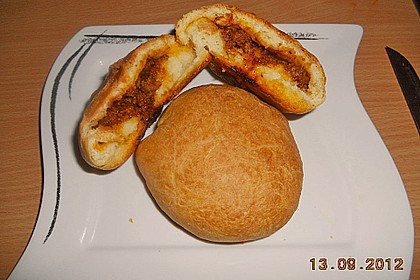 Weiche Brötchen gefüllt mit Hackfleisch 14