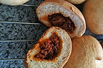 Weiche Brötchen gefüllt mit Hackfleisch 32