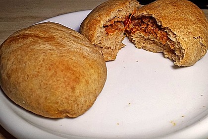 Weiche Brötchen gefüllt mit Hackfleisch 24