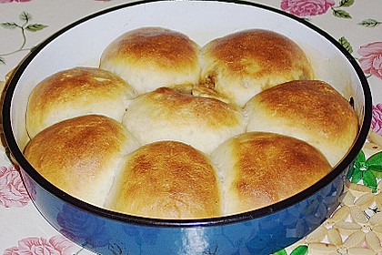 Weiche Brötchen gefüllt mit Hackfleisch 21