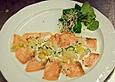 Lauwarmes Lachs - Carpaccio