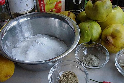 Quitten - Meerrettich - Chutney 1