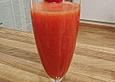 Zitronen - Sekt - Cocktail mit Erdbeeren