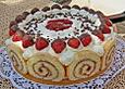 Erdbeer - Schmand - Torte