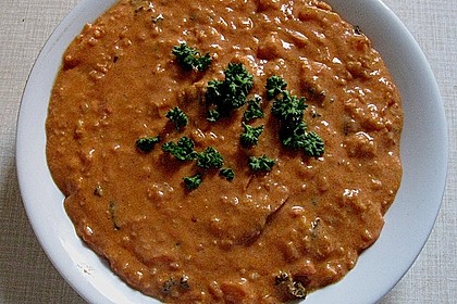 Tomaten - Gem&uuml;sesuppe mit Cabanossi 1