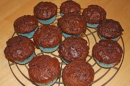 Schoko - Jumbo - Muffins 25