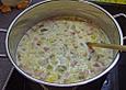 Kartoffel - Porree - Wurstsuppe