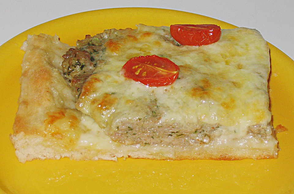 Tomaten - Hackfleisch - Kuchen vom Blech (Rezept mit Bild) | Chefkoch.de