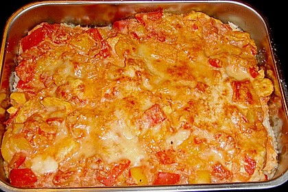 Reis - H&auml;hnchen - Auflauf 8