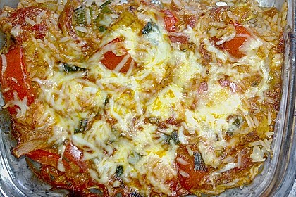Reis - H&auml;hnchen - Auflauf 14