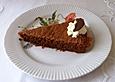 Schokoladenkuchen mit Aromen