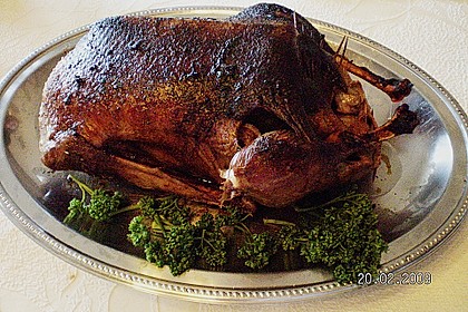 Gans gebraten 1