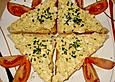 Vollkorn - Toast mit lecker angemachten Eiern