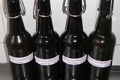 Holunderblüten - Sirup 11