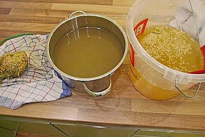 Holunderblüten - Sirup 8