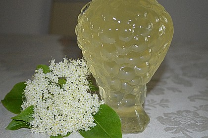 Holunderblüten - Sirup 2