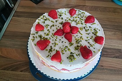 Erdbeer - Joghurt - Sahne - Torte 7