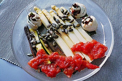 Spargelsalat, steyrische Art