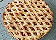 Apfelkuchen, gedeckt