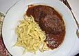 Geschmortes Rindfleisch in Barolo