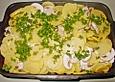 Gem&uuml;se aus dem Ofen mit K&auml;se - Sauce