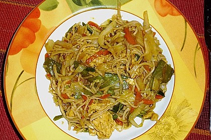 Chinesische Eier - Nudeln 3