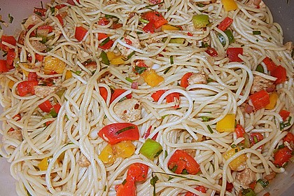 Asiatischer Spaghettisalat 4