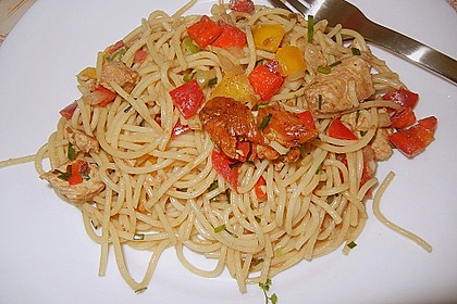 Asiatischer Spaghettisalat 5