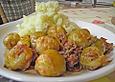 Rosenkohleintopf mit Hack und Tomaten